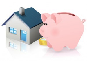 Épargne et immobilier (reflet)